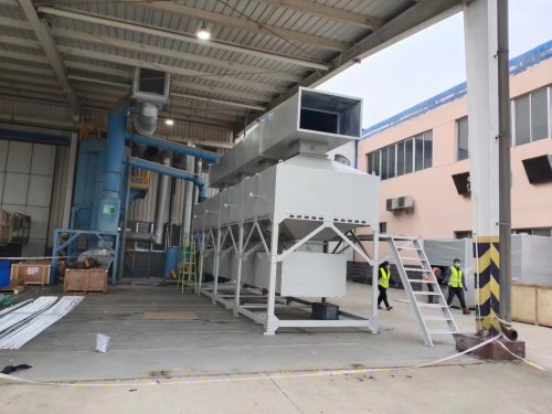 陕西省废气处理催化燃烧炉内部结构