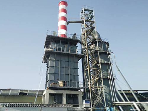 陕西省砖厂窑炉湿电除尘器1